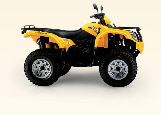 ATV 500 - четырехтактный квадроцикл, жидкостное охлаждение, вариатор, 2WD/4WD ATV 500 - четырехтактный квадроцикл, жидкостное охлаждение, вариатор, 2WD/4WD