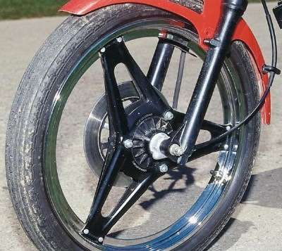 Составное колесо Comstar от Honda было очень популярным в 80-х годах, такие конструкции устанавливались на множество байков того времени