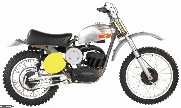 Победоносная кроссовая машина Husqvarna Titanium 1971. Материал рамы заложен в названии байка