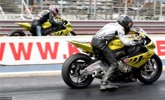 9 секунд на квотере на BMW S 1000 RR