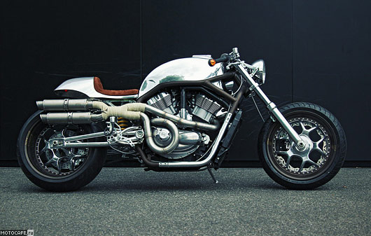 Сочетание ретро и мощности в кастомном Dr.Mechanik V-Rod