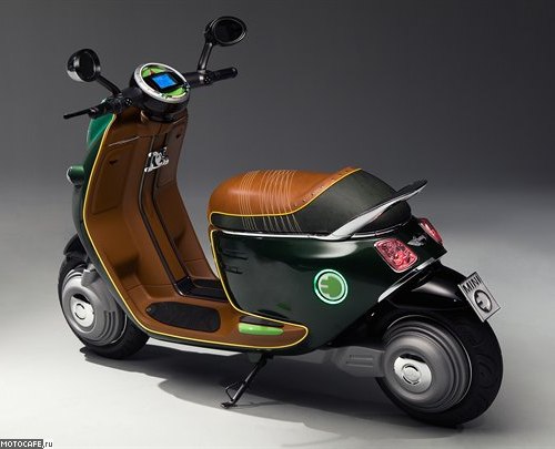Классика, доведенная до футуристической психоделики. Smart eScooter и Mini E официально