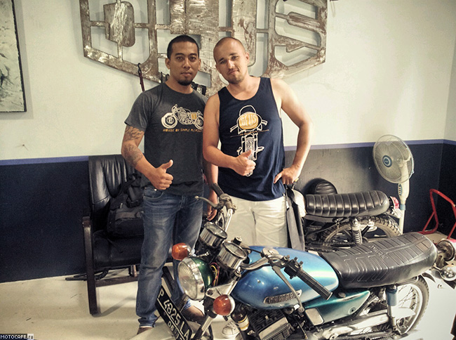 Motocafe.ru в гостях у Deus Ex Machina Bali
