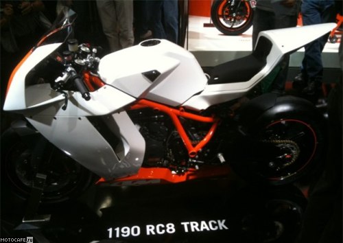 Intermot 2010: KTM 1190 RC8R Track – серийный участник FIM Superstock