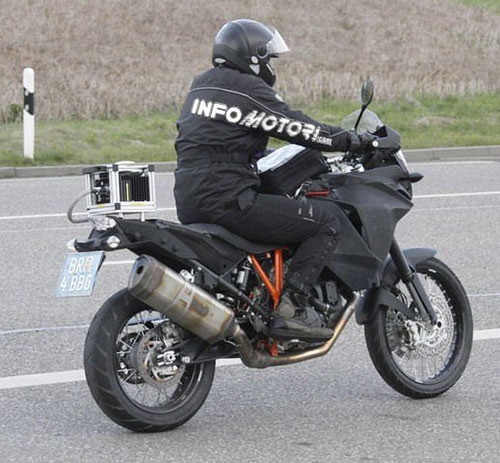 Замечен прототип KTM Adventure 1290