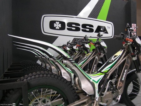 Первые экземпляры триального Ossa TR280i сошли с конвейера