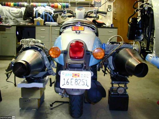 Honda Metropolitan c JET-двигателями