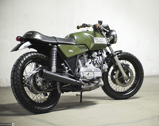 Таинственный кастом-вояка Ducati 860 GTS